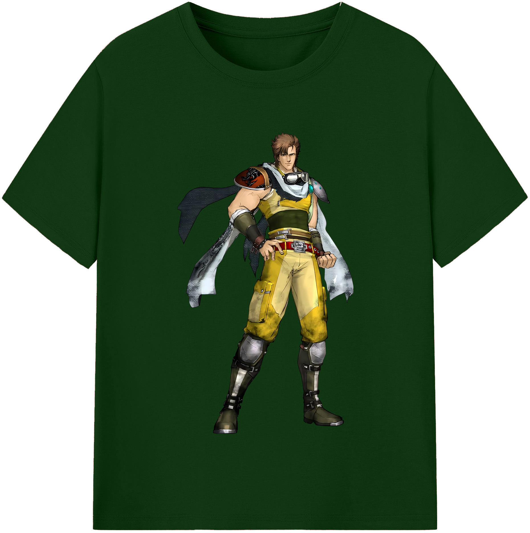 （画像用） 北斗の拳 Fist of the North Star 綿100％半袖Tシャツ（フロントプリント）